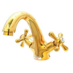 Vòi chậu lavabo mạ vàng Bancoot BCV 01V