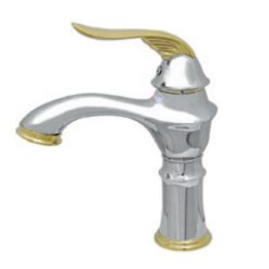 Vòi chậu lavabo điểm vàng Bancoot BCV 03V