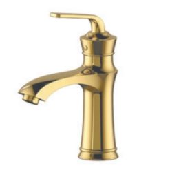 Vòi chậu lavabo mạ vàng Bancoot BCV 20-02V