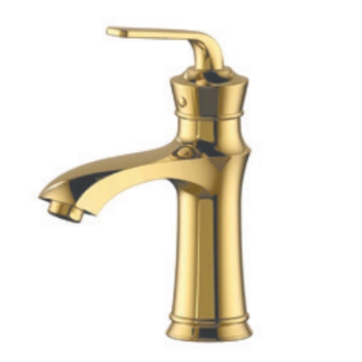 Vòi chậu lavabo mạ vàng Bancoot BCV 20-02V