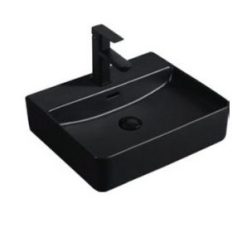 Chậu rửa lavabo màu đen Bancoot L601MB