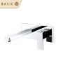 Vòi chậu lavabo âm tường nóng lạnh Basic BW-46017