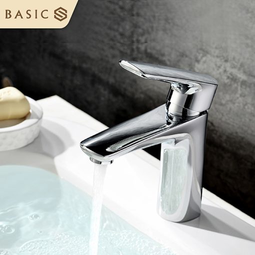 Vòi chậu lavabo nóng lạnh Basic BW-46021