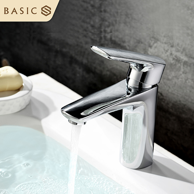 Vòi chậu lavabo nóng lạnh Basic BW-46021