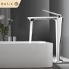 Vòi chậu lavabo nóng lạnh màu chrome Basic BW-47002