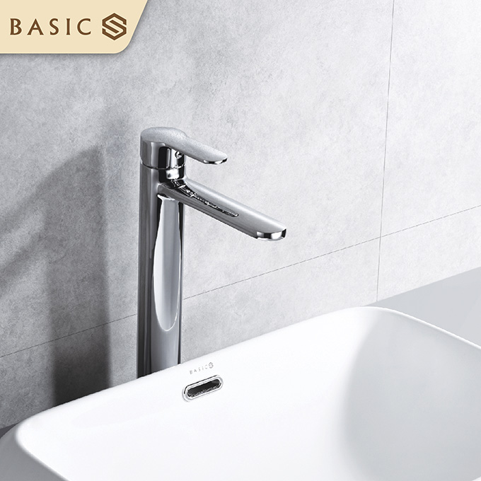 Vòi chậu lavabo nóng lạnh Basic BW-603VC