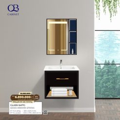 Bộ tủ Cabinet thủy tinh kháng khuẩn Basic GLASS-541TG