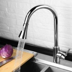 Vòi bếp nóng lạnh rút dây Bancoot BCR04B
