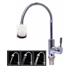 Vòi bếp nóng lạnh tăng áp cần mềm Bancoot BCV-801M1-new