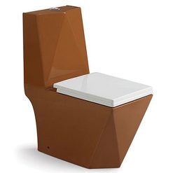 Bồn cầu két liền màu nâu MKB-2020Br