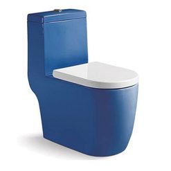 Bồn cầu két liền màu xanh nước biển MKB-2018SG