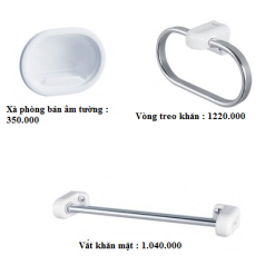 Bộ phụ kiện sứ cao cấp TOTO