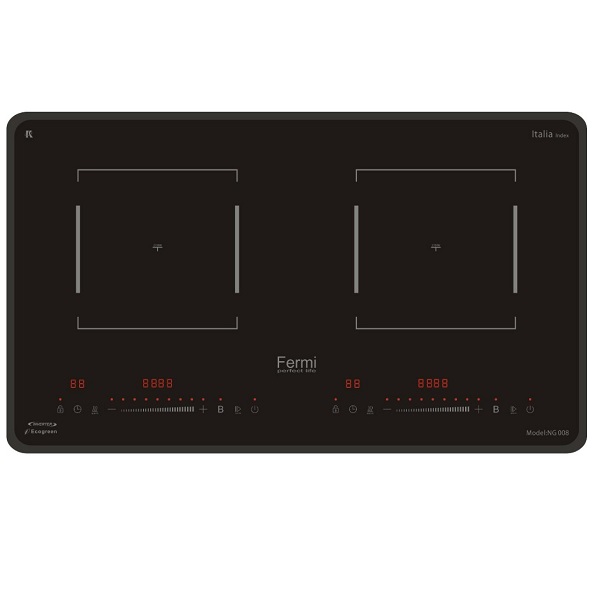 Bếp từ 2 vùng nấu FERMI NG 008