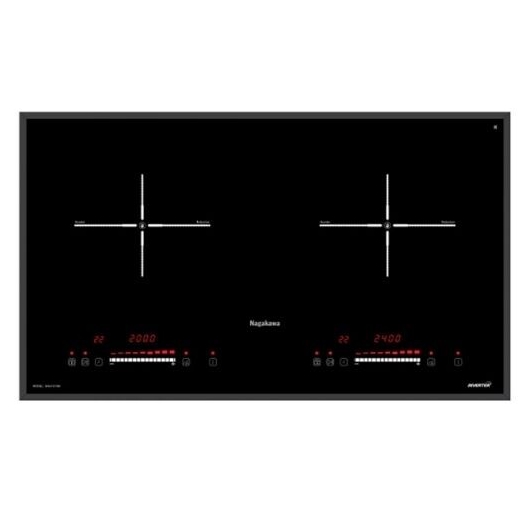 Bếp từ 2 lò nấu Nagakawa NAG1213M