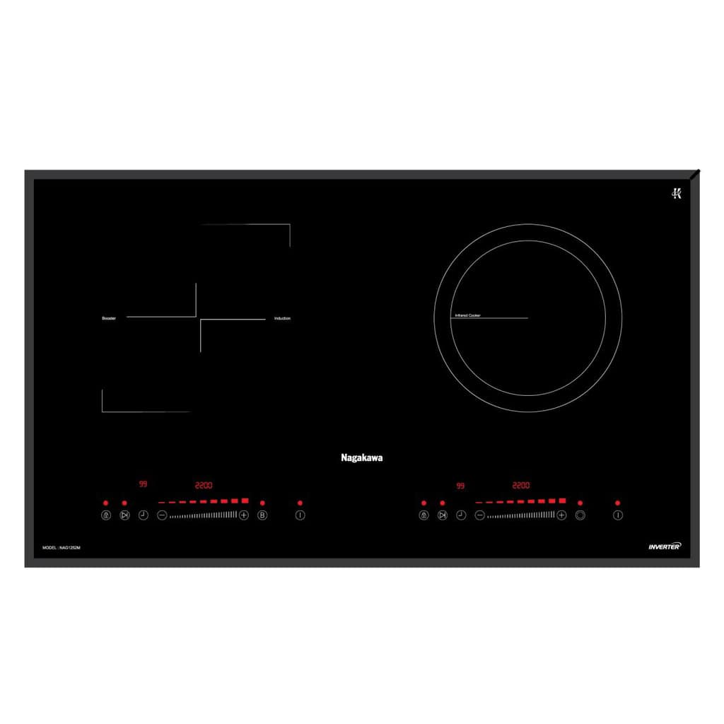 Bếp từ 2 lò nấu Nagakawa NAG1252M