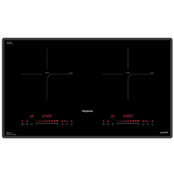 Bếp từ 2 lò nấu Nagakawa NK2C08MS