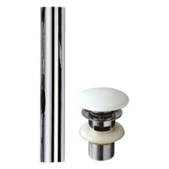 Trụ xả nắp sứ Caesar BF404H