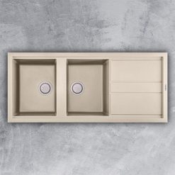 Chậu rửa bát đá Malloca BIANCO G-50062