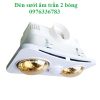 Đèn sưởi nhà tắm Braun Kohn BU02GR