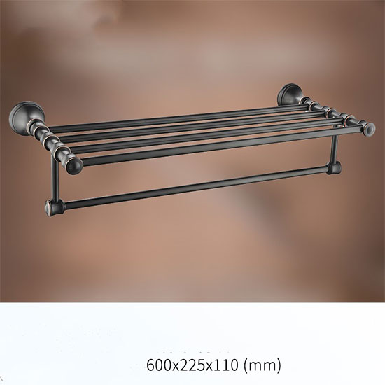 Giàn vắt khăn tắm CleanMax Black 23003B