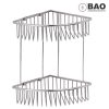 Kệ góc inox 2 tầng Bao BN520