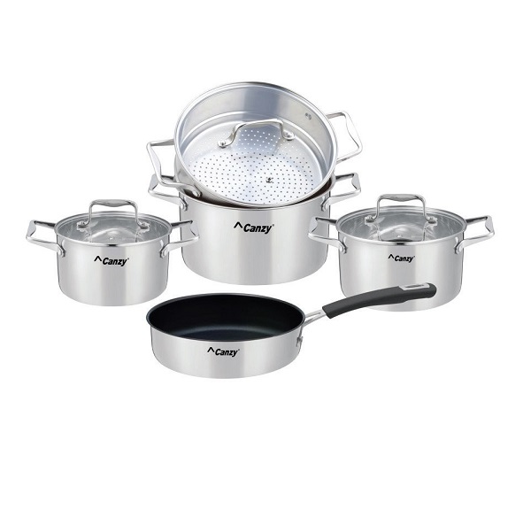 Bộ xoong nồi Inox cao cấp Canzy CZ 899 NEW