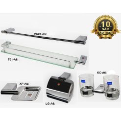 Bộ Phụ Kiện phòng tắm inox 304 5 món ARCHI A06