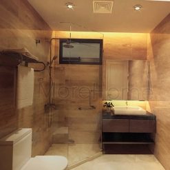 Bộ tủ chậu PVC may đo theo kích thước HM66