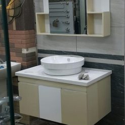 Bộ tủ chậu PVC may đo theo kích thước HM61
