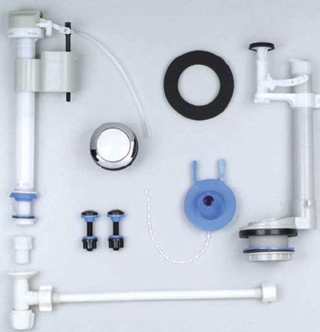 Bộ xả cho bồn cầu 1 nhấn Caesar P825AV