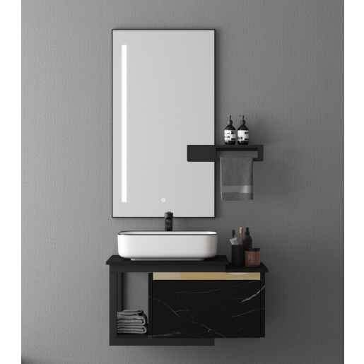Bộ tủ chậu cao cấp Mowoen MW6801S-80B