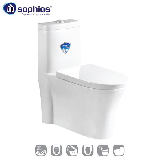 Bồn cầu 2 khối Saphias TS-120