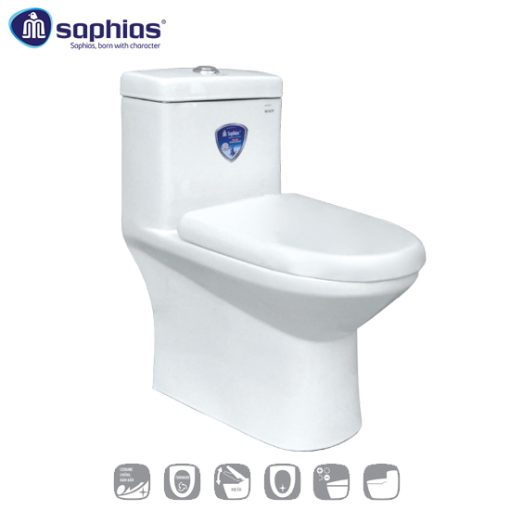 Bồn cầu 1 khối Saphias TS-132