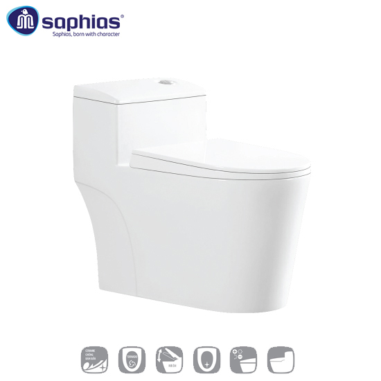 Bồn Cầu 1 Khối Saphias TS-180