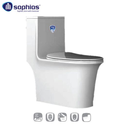 Bồn cầu 1 khối Saphias TS-199