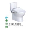 Bồn cầu nắp điện tử Caesar CD1320-TAF200H