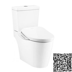 Bồn cầu 2 khối nắp rửa điện tử Cotto C167507(CV6)