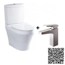 Combo Thiết bị vệ sinh TOTO Bồn Cầu CS948DT-Vòi Lavabo TVLM108RU
