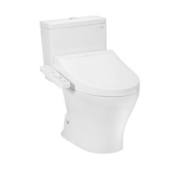 Bồn cầu hai khối kèm nắp rửa điện tử TOTO CS326DW16