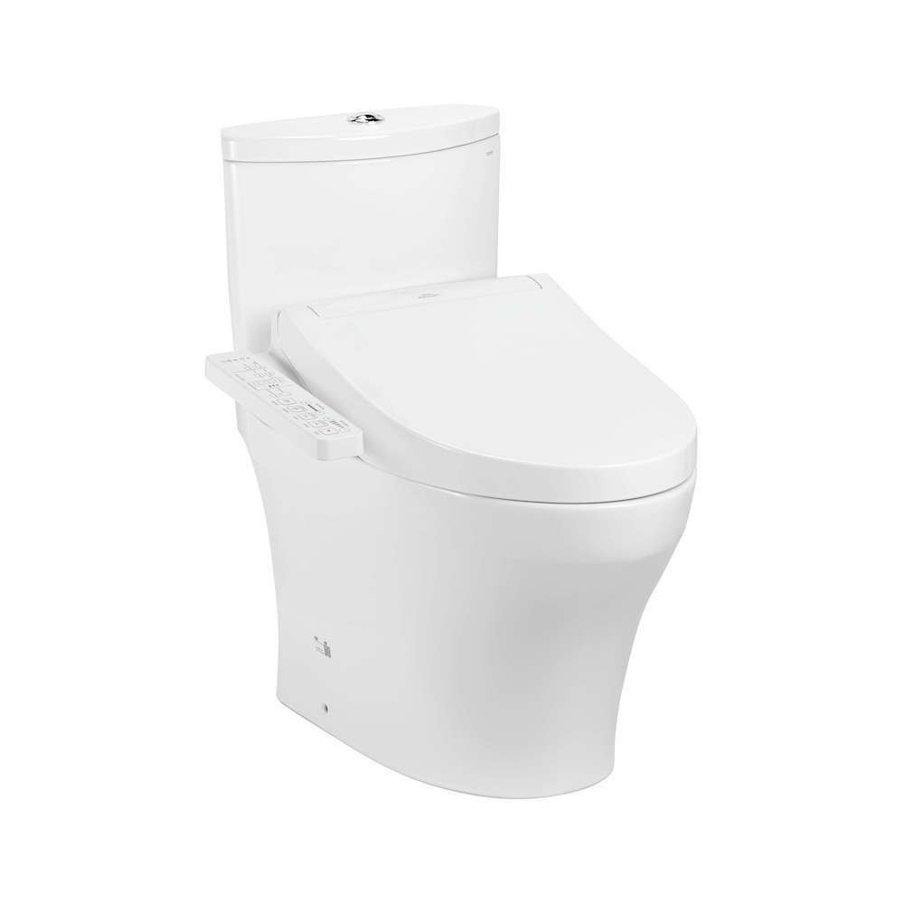 Bồn cầu hai khối kèm nắp rửa điện tử TOTO CS838DW16