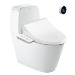 Bồn cầu 1 khối cảm ứng nắp điện tử INAX ACT-832-CW-H17VN