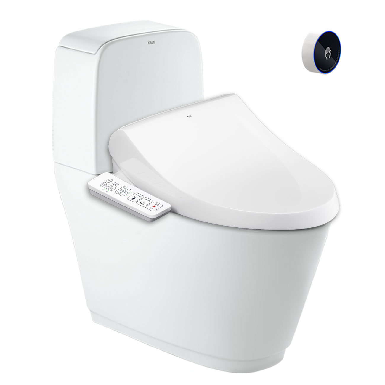 Bồn cầu 1 khối cảm ứng nắp điện tử INAX ACT-832-CW-H17VN