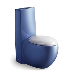 Bồn cầu nghệ thuật mạ màu xanh A-3966L