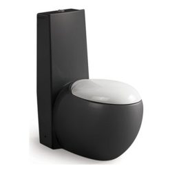 Bồn cầu nghệ thuật mạ màu đen A-3966B