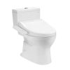 Bồn cầu hai khối kèm nắp rửa điện tử TOTO CS302DW16