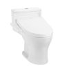 Bồn cầu một khối kèm nắp rửa điện tử TOTO MS855CDW17