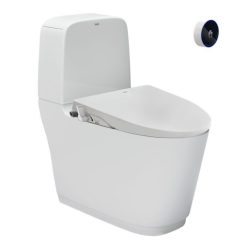 Bồn cầu 2 khối xả cảm ứng nắp rửa cơ Inax ACT-832-CW-S15VN