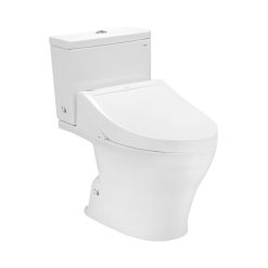 Bồn cầu 2 khối kết hợp nắp rửa điện tử TOTO CS326DW14