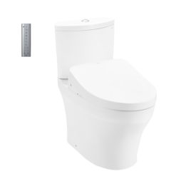Bồn cầu kèm nắp rửa điện tử Toto CS838CDW12