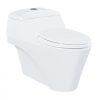 Bồn cầu 1 khối kèm nắp đóng êm TOTO CW823NWF